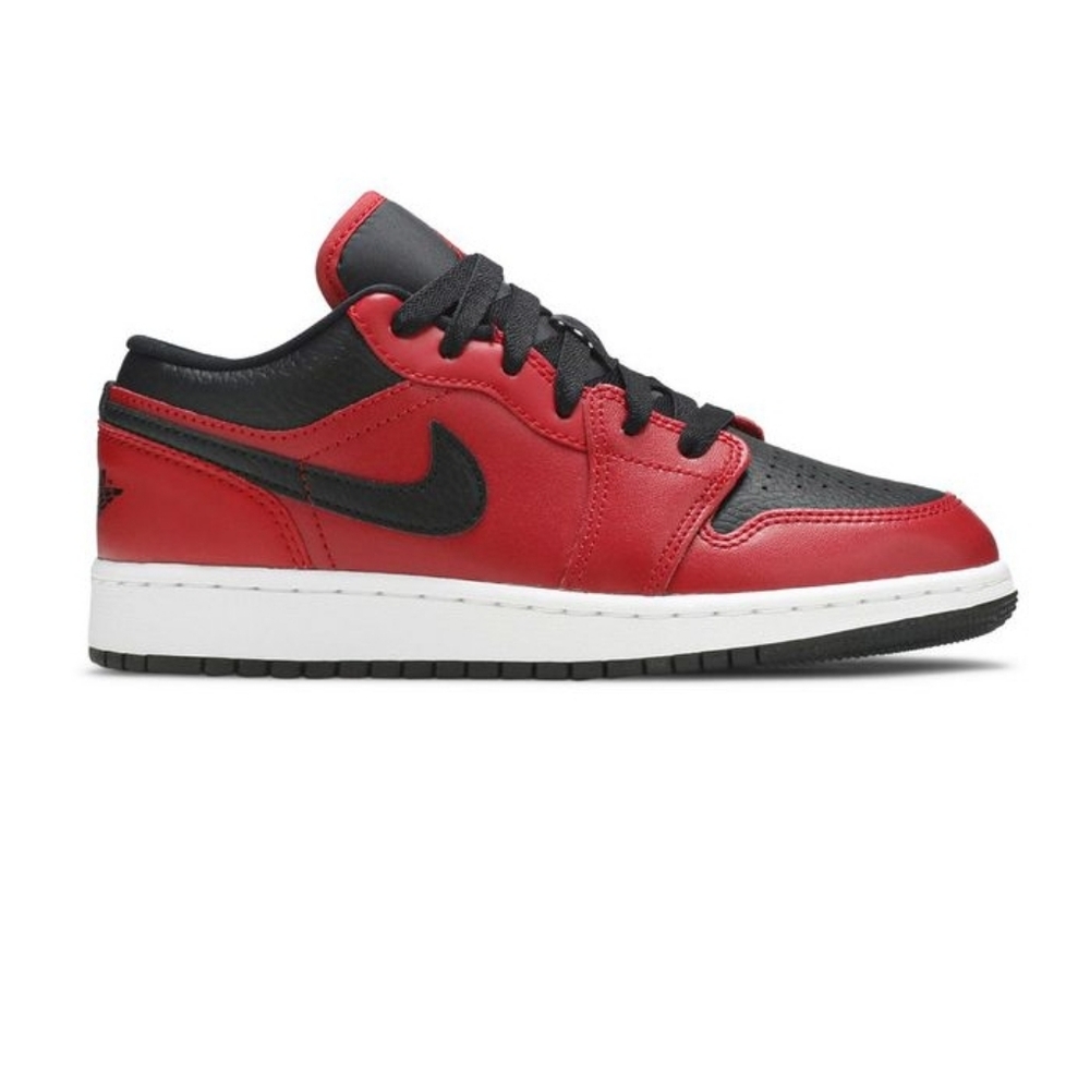 Brand New Jordan 1 Low 'Reverse Bred' Youth's 5.5 Women's 7 Sku 553560 605